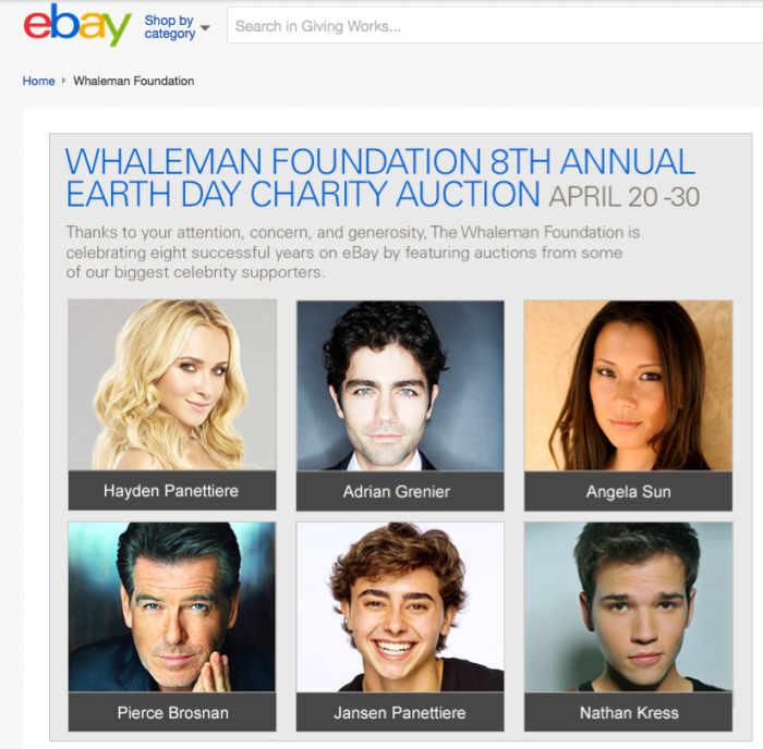 Whaleman Foundation’s 8th Annual Earth Day Charity Auction
